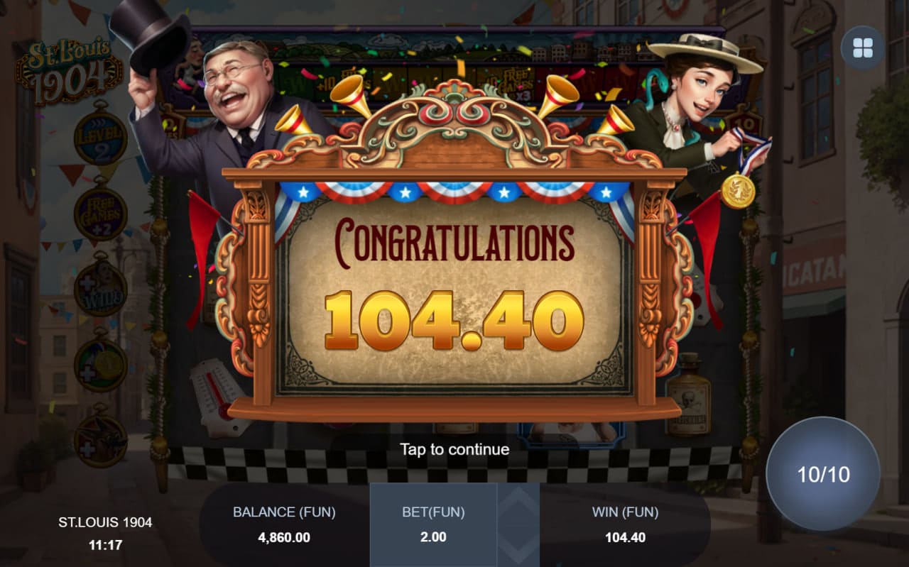 St Louis 1904 Free Spins